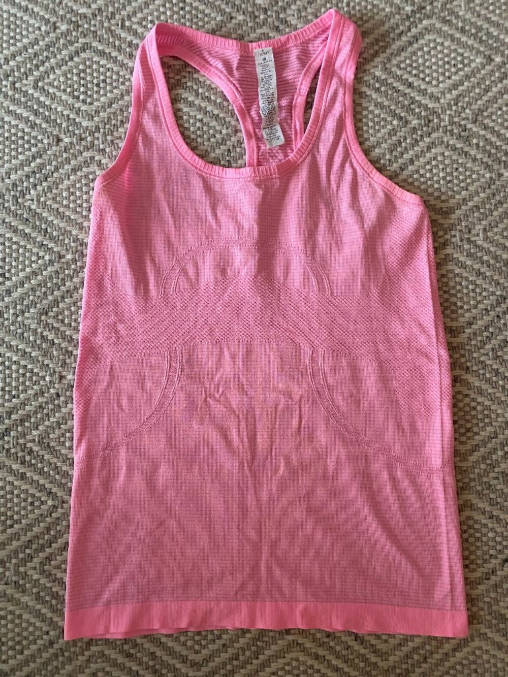 Lululemon Hot Pink Swiftly Racerback Tank